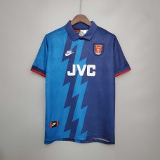 Arsenal 95/96 Away Dark Blue Soccer Jersey